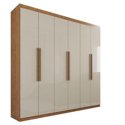 Guarda-roupa Casal 100% Mdf 6 Portas E 4 Gavetas Istambul