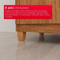 Guarda-roupa Casal 100% Mdf 6 Portas E 4 Gavetas Espanha - 5