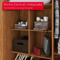 Guarda-roupa Casal 100% Mdf 6 Portas E 4 Gavetas Espanha - 6