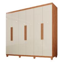 Guarda-roupa Casal 100% Mdf 6 Portas E 4 Gavetas Espanha - 1