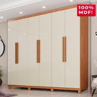 Guarda-roupa Casal 100% Mdf 6 Portas E 4 Gavetas Espanha - 2