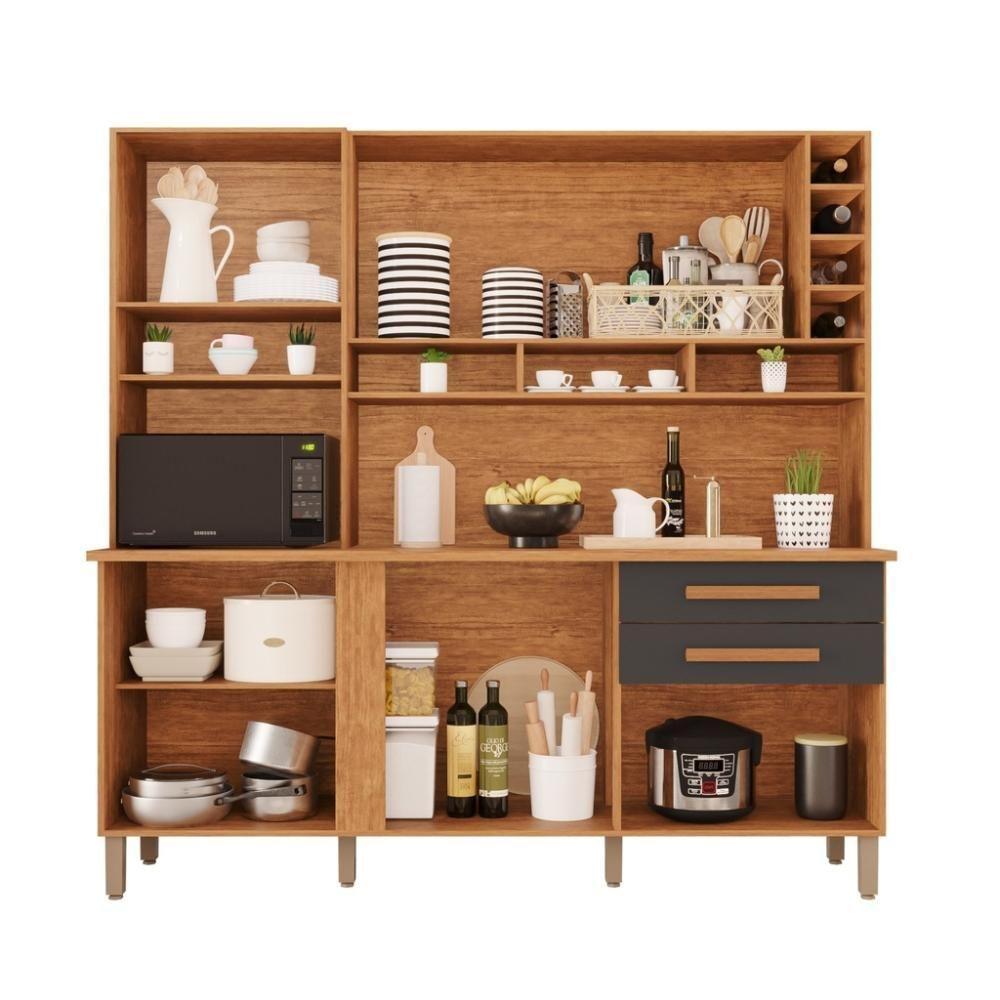 Cozinha 6 Portas 2 Gavetas ágata - 10