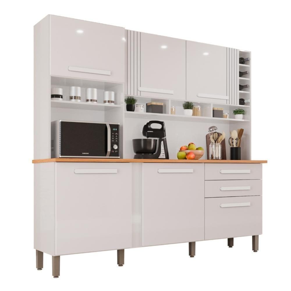 Cozinha 6 Portas 2 Gavetas Amanda - 1