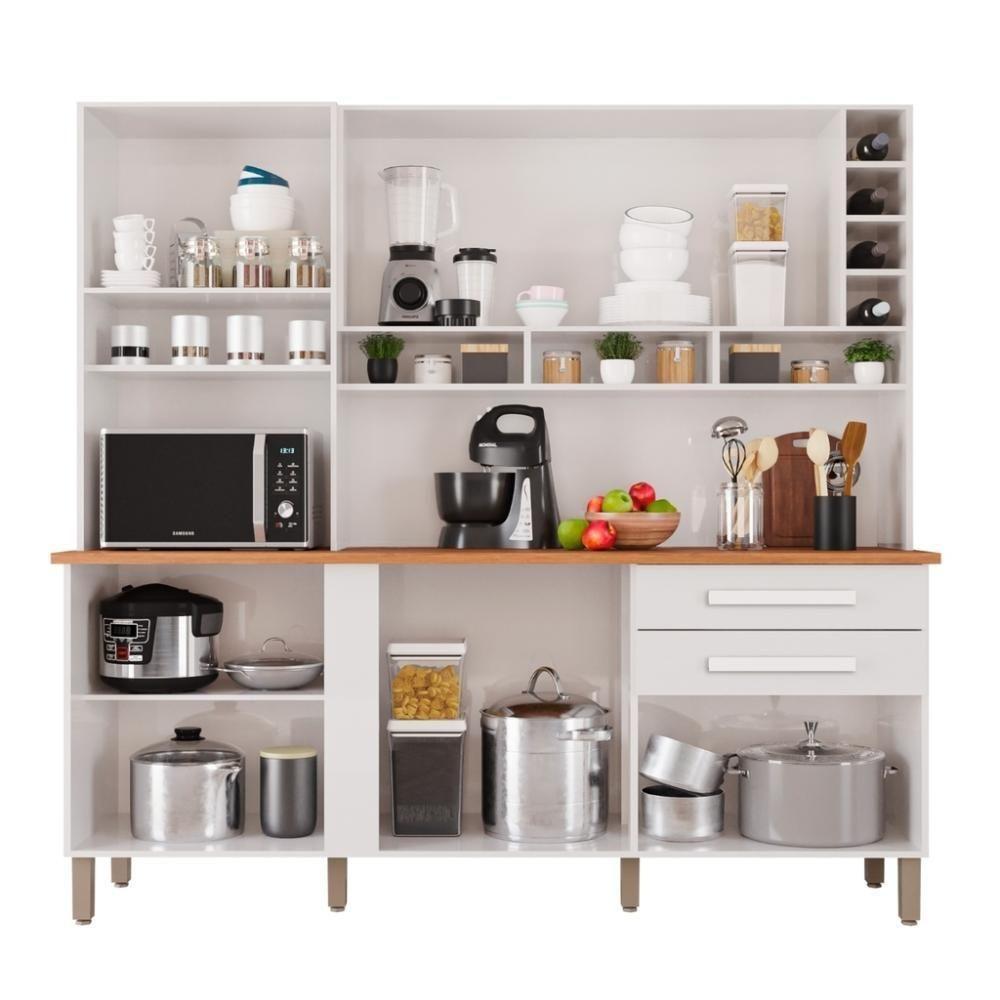 Cozinha 6 Portas 2 Gavetas Amanda - 8