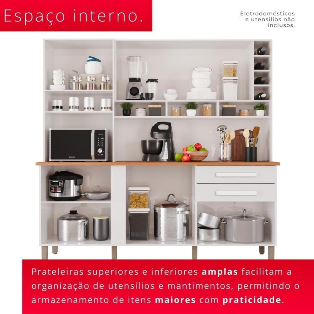 Cozinha 6 Portas 2 Gavetas Amanda - 9