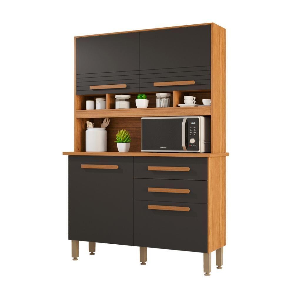 Cozinha 4 Portas 2 Gavetas Sara Frison - 1