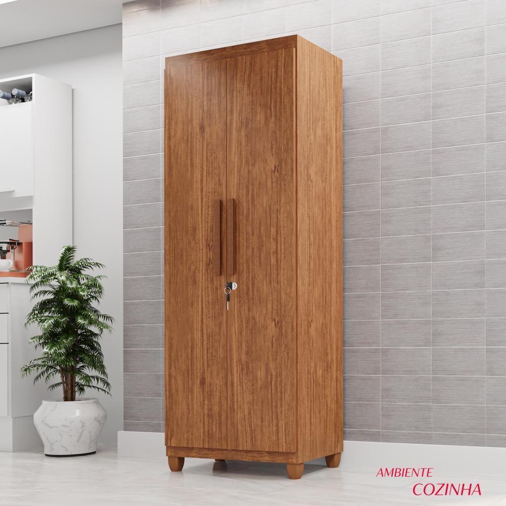 Armário Multiuso Master Com Chave E Pés 175cm - 4