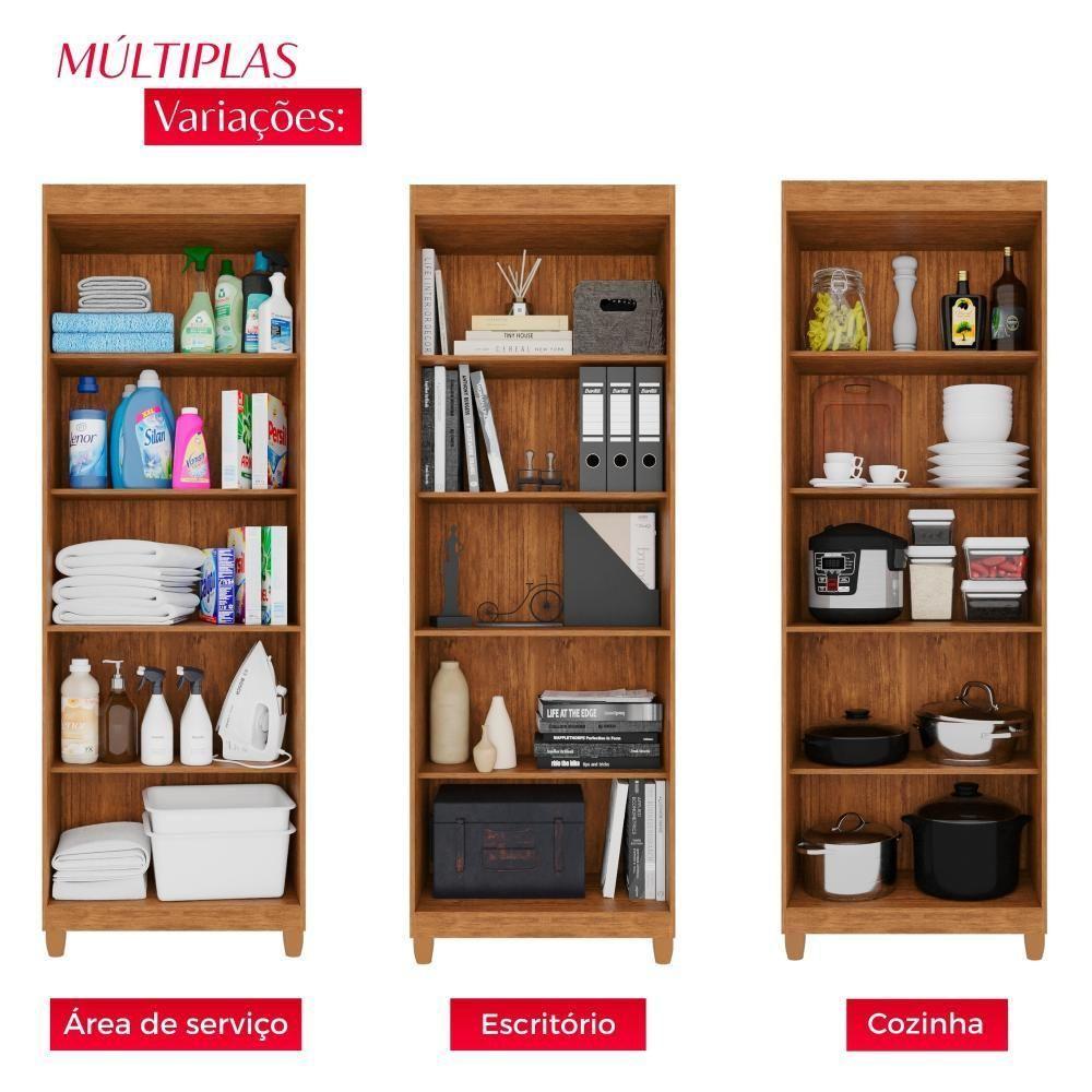 Armário Multiuso Master Com Chave E Pés 175cm - 6