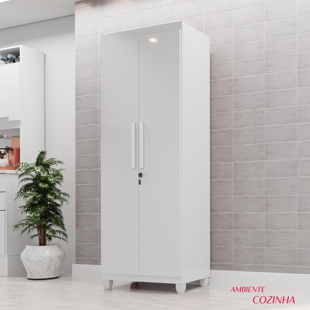 Armário Multiuso Master Com Chave E Pés 175cm - 3