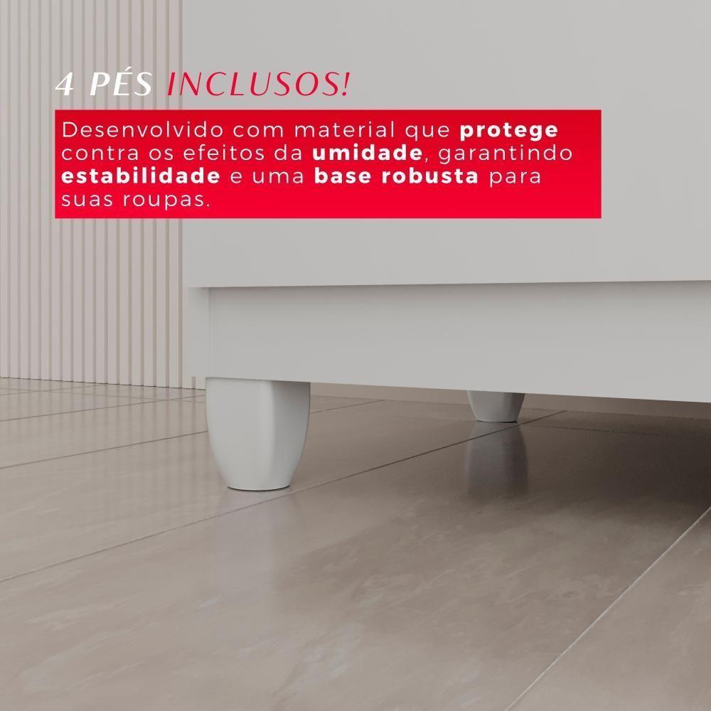 Armário Multiuso Master Com Chave E Pés 175cm - 7