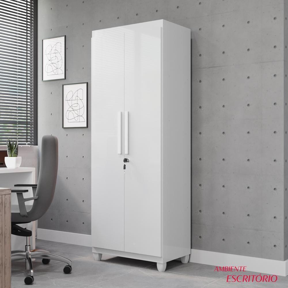 Armário Multiuso Master Com Chave E Pés 175cm - 8