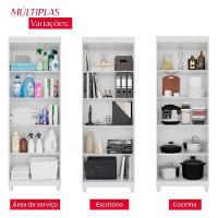 Armário Multiuso Master Com Chave E Pés 175cm