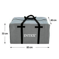 Bote Inflável Mariner 4 C/ Par Remos Bomba Capota Teto Removível Intex - 5