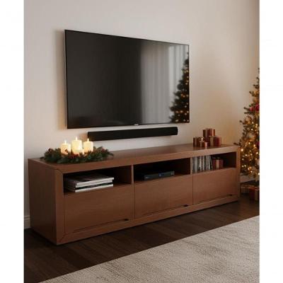 Rack 1,40 X 55 X 50 - Madeira Maciça - Móveis De Gramado - Castanho