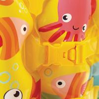 Boia Colete Infantil Peixinhos Inflável Amarelo Intex - 5