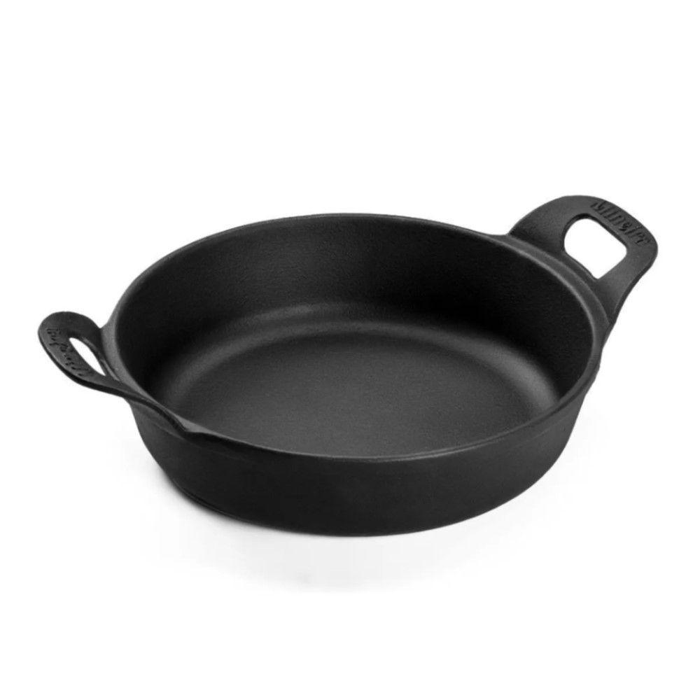 Kit 3 Travessas Redonda 14 Cm 0,4l Em Ferro Fundido Panela Mineira - 2