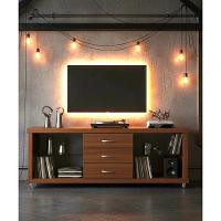 Rack 1,90 X 53 X 61 - Madeira Maciça - Móveis De Gramado - Castanho - 2