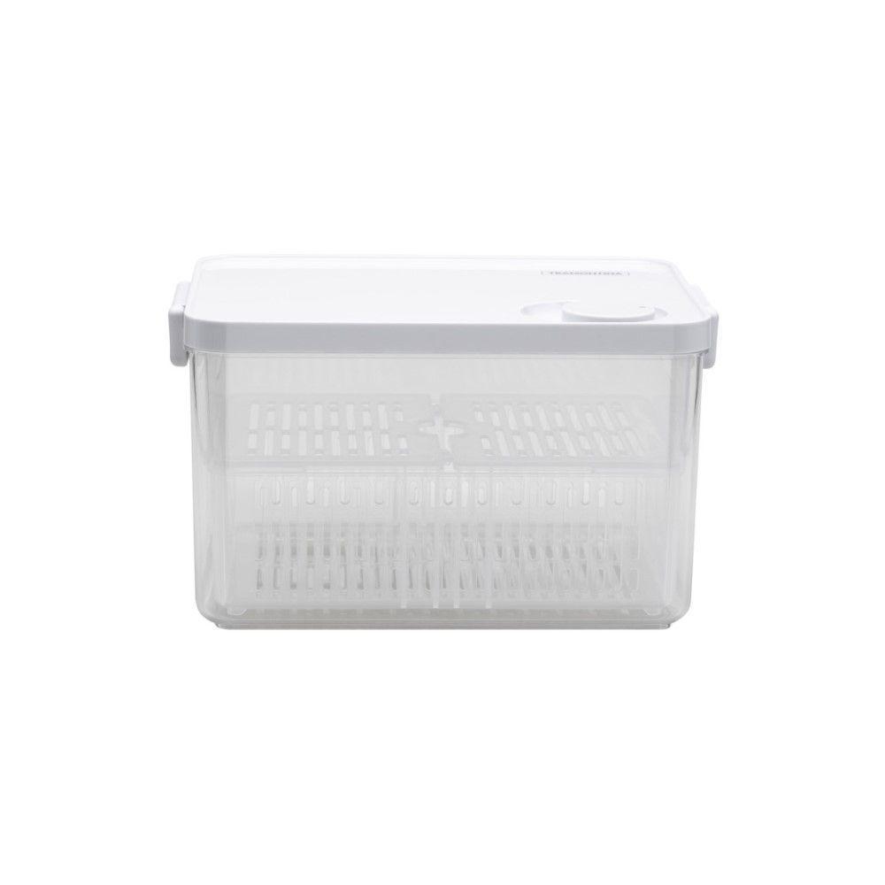 Pote Organizador De Geladeira 0,9l Organizzare Com Controle De Umidade Tramontina 61820-090 - 1