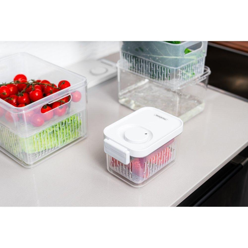 Pote Organizador De Geladeira 0,9l Organizzare Com Controle De Umidade Tramontina 61820-090 - 8