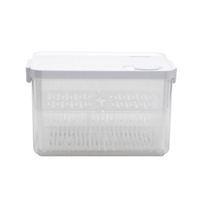 Pote Organizador De Geladeira 2,8l Organizzare Com Controle De Umidade Tramontina 61820-280