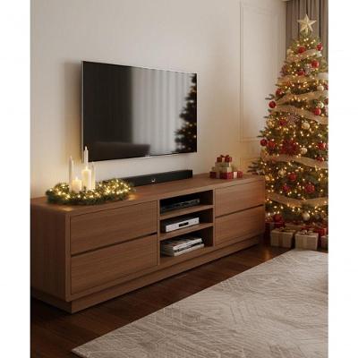 Rack Anil 1,70 X 55 X 50 - Madeira Maciça - Móveis De Gramado - Castanho