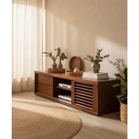 Rack Veneziana 1,80 X 55 X 54 - Madeira Maciça - Móveis De Gramado - Castanho - 3