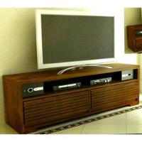 Rack Pantanal 1,50 X 55 X 50 - 02 Gavetão - Madeira Maciça - Móveis De Gramado - Castanho - 3