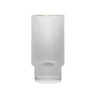 Conjunto 2 Copos Altos De Cristal Com Fio De Ouro 400 Ml Lines Wolff - 3