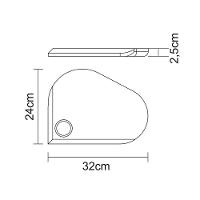 Tábua Para Pão Tramontina Folium Fsc 32 Cm - 3