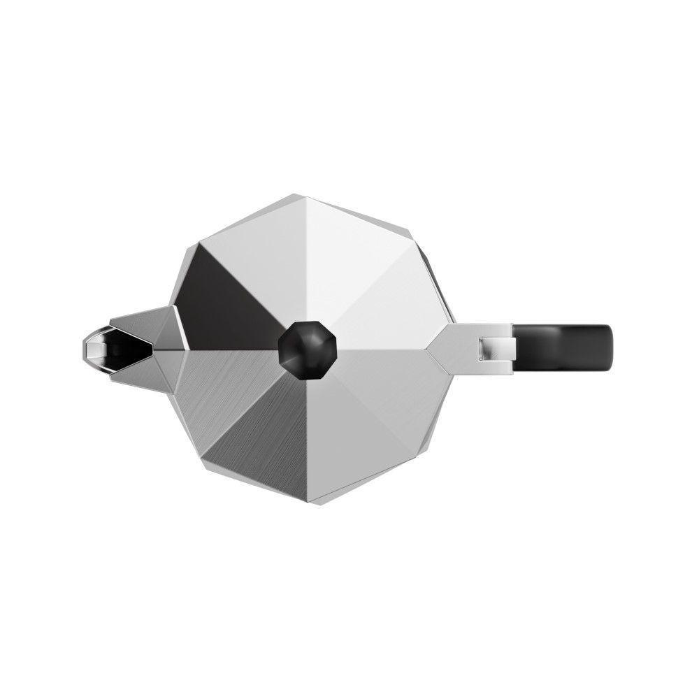 Cafeteira Italiana 250 Ml Em Alumínio Com Cabo Em Baquelite Lyor - 4