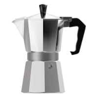 Cafeteira Italiana 250 Ml Em Alumínio Com Cabo Em Baquelite Lyor - 2