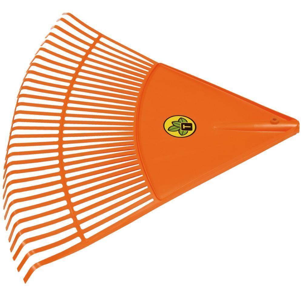 Vassoura Com 30 Dentes Tramontina Em Polipropileno Laranja Sem Cabo - 1