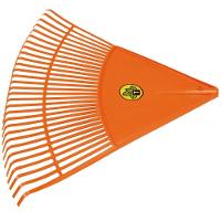 Vassoura Com 30 Dentes Tramontina Em Polipropileno Laranja Sem Cabo - 1