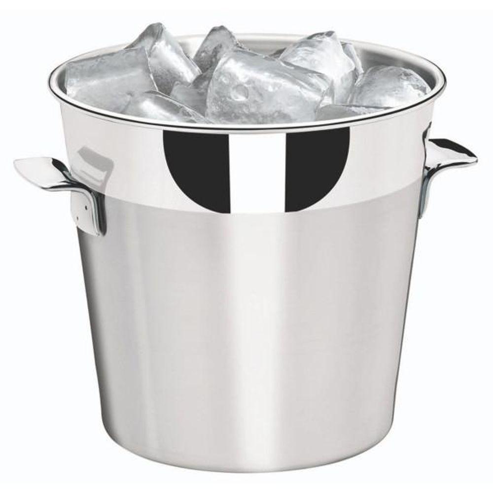 Balde De Gelo Tramontina Cosmos Em Aço Inox Fosco Com Borda Em Brilho 14 Cm 1,8 L - 4
