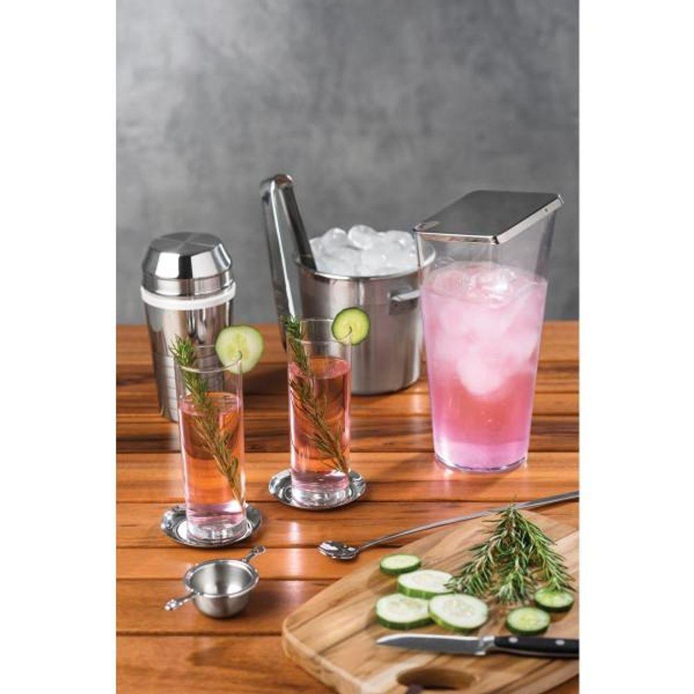 Balde De Gelo Tramontina Cosmos Em Aço Inox Fosco Com Borda Em Brilho 14 Cm 1,8 L - 6