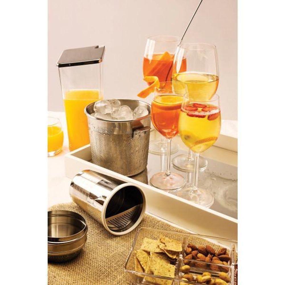 Balde De Gelo Tramontina Cosmos Em Aço Inox Fosco Com Borda Em Brilho 14 Cm 1,8 L - 7