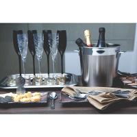 Balde De Gelo Tramontina Cosmos Em Aço Inox Fosco Com Borda Em Brilho 14 Cm 1,8 L - 8