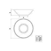 Bowl Tramontina Sophia Em Porcelana 18 Cm - 6