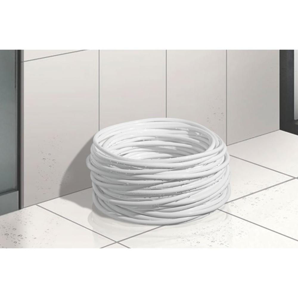 Mangueira 5-16 Polegada Tramontina Em Pvc Branca 1 Camadas 50 M - 1 Mm - 1
