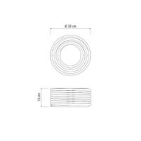 Mangueira 5-16 Polegada Tramontina Em Pvc Branca 1 Camadas 50 M - 1 Mm - 7