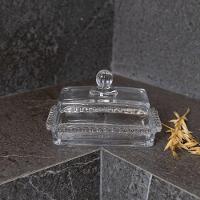Manteigueira Cristal Com Tampa Pearl 17 X 10,5 X 10 Cm Wolff - 6
