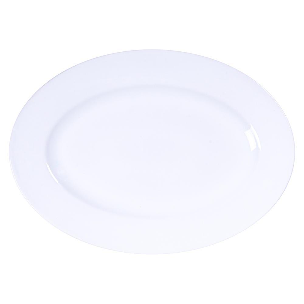 Travessa Oval Tramontina Maria Augusta Em Porcelana 40x29 Cm - 1
