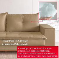 Sofá Na Caixa Bellagio 2 Lugares 2,00m Castor - 5