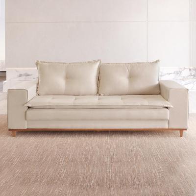 Sofá Na Caixa Bellagio 2 Lugares 2,00m Bege