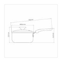 Panela ø 18 Cm 2,1 L Tunis