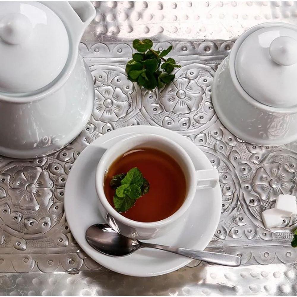 Conjunto Café A Jantar Germer Porcelanas E Tramontina 42pçs - 4