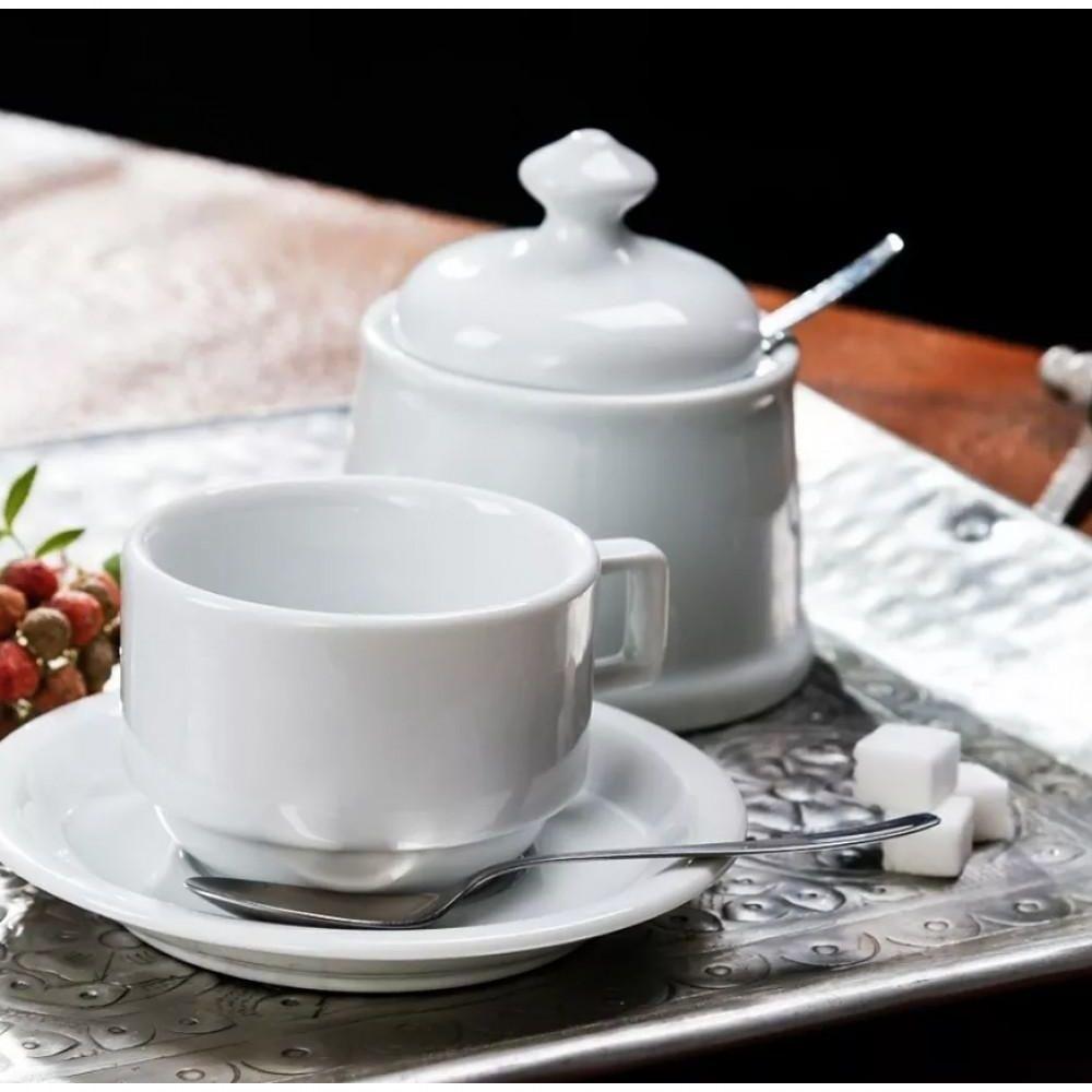 Conjunto Café A Jantar Germer Porcelanas E Tramontina 42pçs - 5