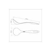 Concha Tramontina Ability Em Nylon Vermelha Conjunto:2 - 8