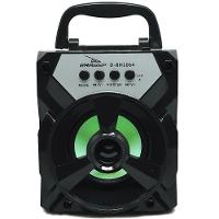 Caixa Som Portátil Bluetooth Mp3 Pen Drive Radio Fm Auxiliar 8w Aero D-bh1064 Preto - 2