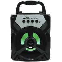 Caixa Som Portátil Bluetooth Mp3 Pen Drive Radio Fm Auxiliar 8w Aero D-bh1064 Preto - 5